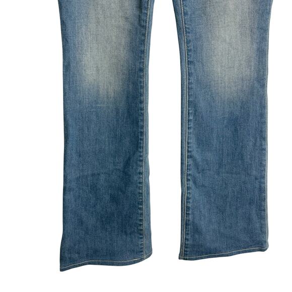 L’Agence Selma Flare Leg High Rise Denim Blue Jeans Size 27 - Picture 7 of 13